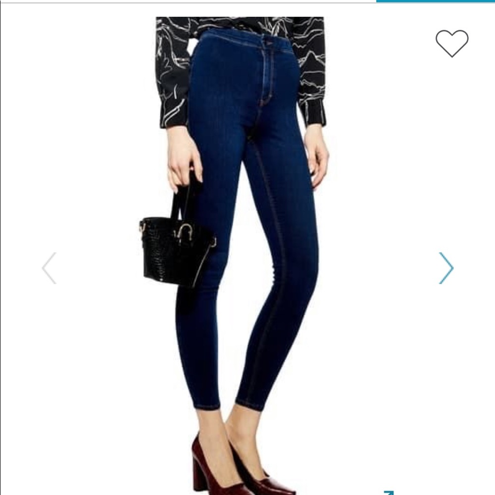 Top shop Moto high rise jeans!